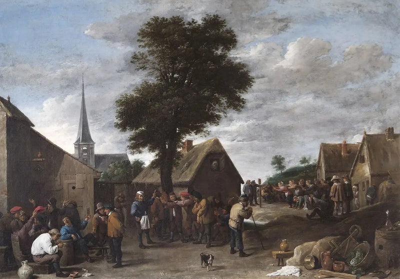 フランドルの村の祭典 - デイヴィッド・テニエール・ル・ジュヌ

Source:
Fête du village flamand - David Teniers le Jeune