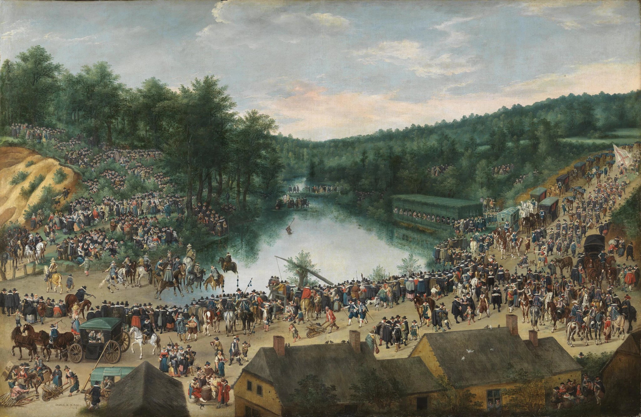 Fête de Notre-Dame de la Forêt - Denys van Alsloot