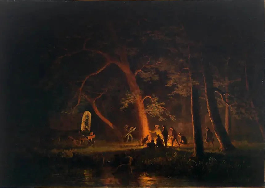 キャンプファイヤー - アルバート・ビアシュタット

Source:
Feu de camp - Albert Bierstadt