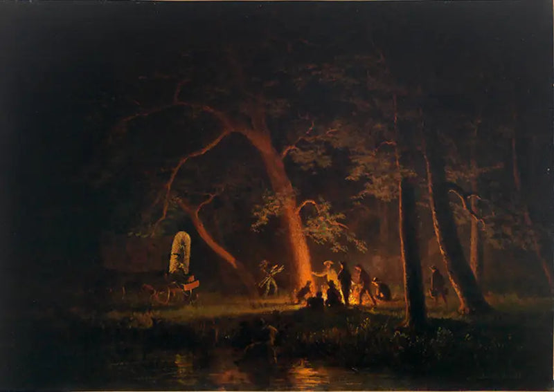 キャンプファイヤー - アルバート・ビアシュタット

Source:
Feu de camp - Albert Bierstadt
