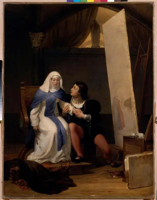 フィリッポ・リッピとルクレツィア・ブティ - ポール・デラロッシュ

Source:
Filippo Lippi et Lucrezia Buti - Paul Delaroche