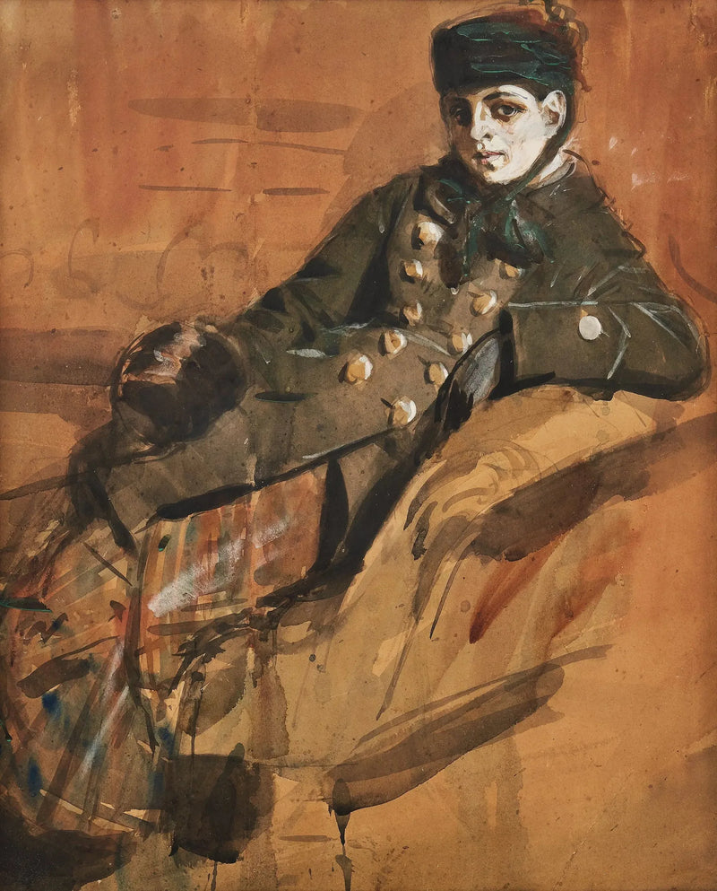 旅行服を着た座っている少女 - アンダース・ゾーン

Source:
Fille assise en vêtements de voyage - Anders Zorn