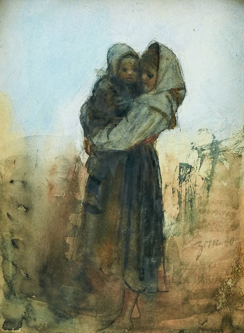 子供と一緒の娘 - アンダース・ゾーン

Source:
Fille avec enfant - Anders Zorn