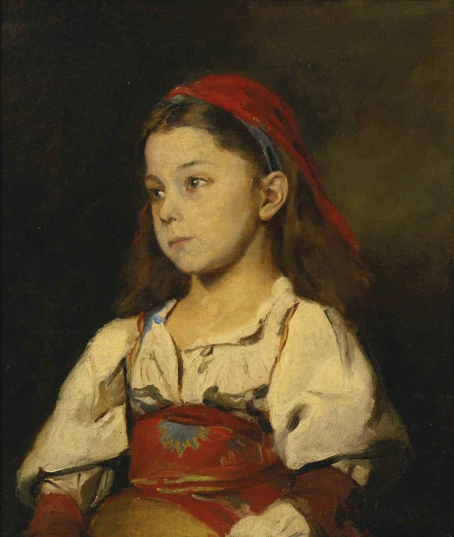 チョチアロの衣装を着た少女 - ウィリアム・メリット・チェイス

Source:
Fille en costume de Ciociaro - William Merritt Chase