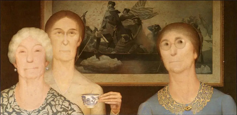 革命の娘たち - グラント・ウッド

Source:
Filles de la Révolution - Grant Wood