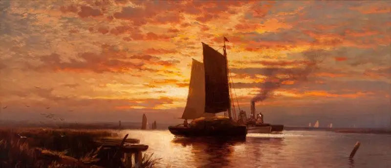 ニューヨーク港の一日の終わり - エドワード・モラン

Source:
Fin de la journée, port de New York - Edward Moran