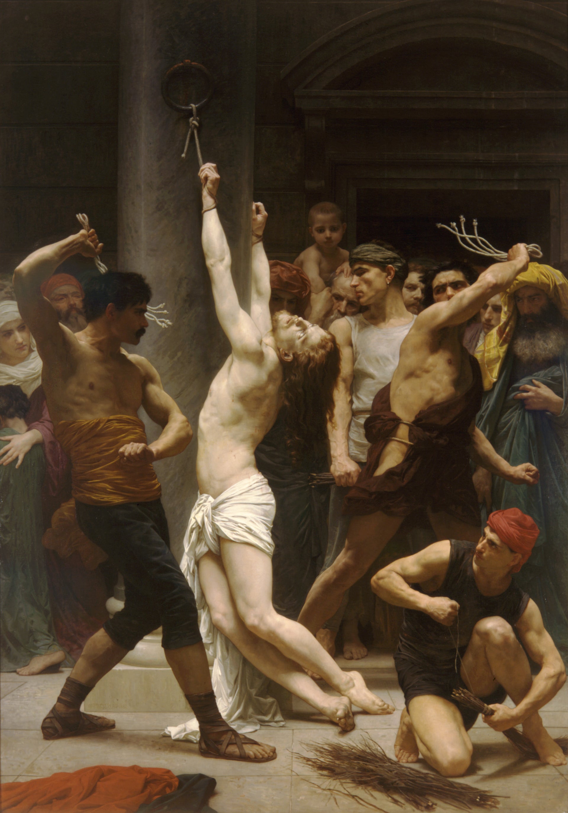 La Flagellation du Christ (1880) - Bouguereau