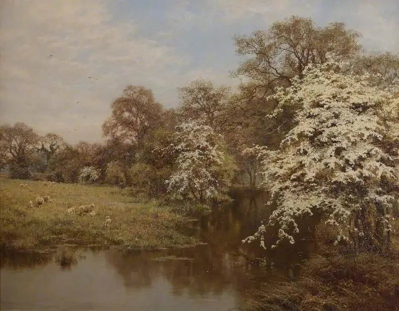 ハリエンジュの花 - エドワード・ウィルキンズ・ウェイト

Source:
Fleurs d'aubépine - Edward Wilkins Waite