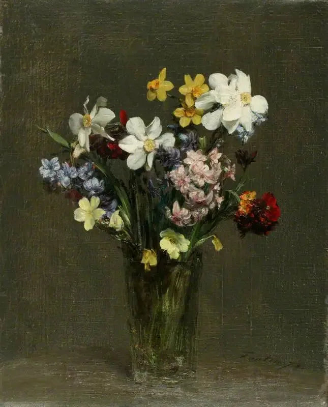 花瓶の花 - アンリ・ファンタン＝ラトゥール

Source:
Fleurs dans un vase - Henri Fantin-Latour