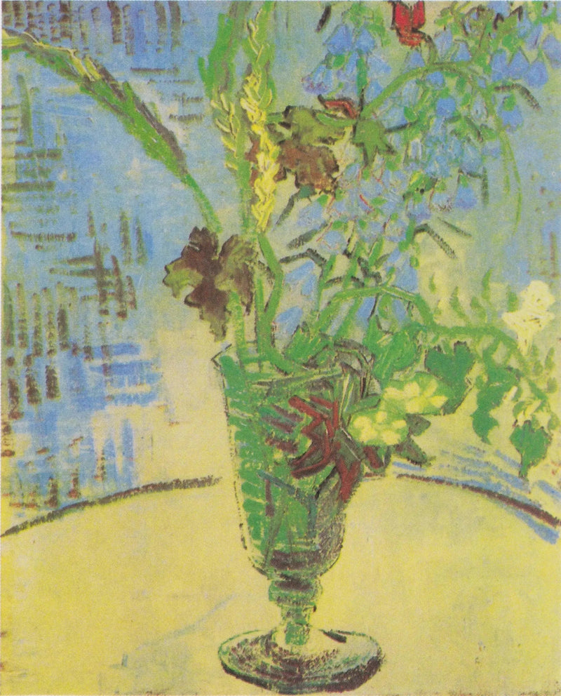 グラスの中の花 - ヴィンセント・ヴァン・ゴッホ