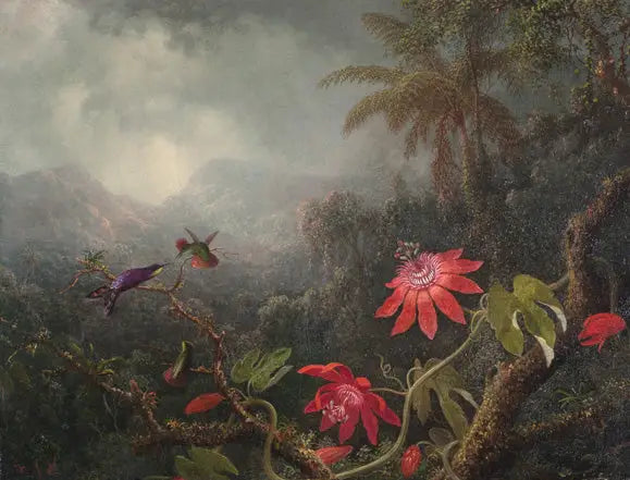 情熱の花と三羽のハチドリ - マーティン・ジョンソン・ヒード

Source:
Fleurs de la passion et Trois Colibris - Martin Johnson Heade