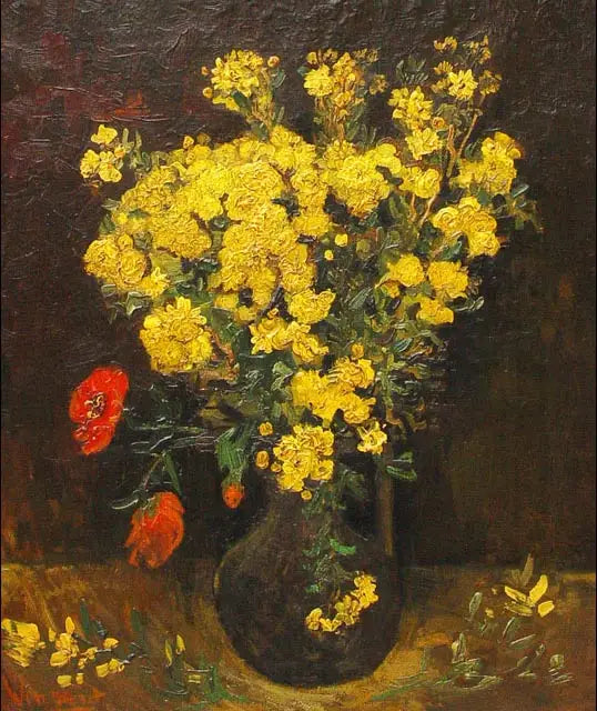 ケシの花 - ヴィンセント・ヴァン・ゴッホ