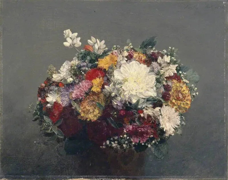 花 - アンリ・ファンタン＝ラトゥール

Source:
Fleurs - Henri Fantin-Latour