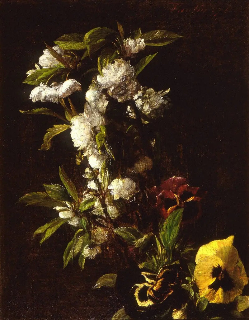 花 - アンリ・ファンタン＝ラトゥール

Source:
Fleurs - Henri Fantin-Latour