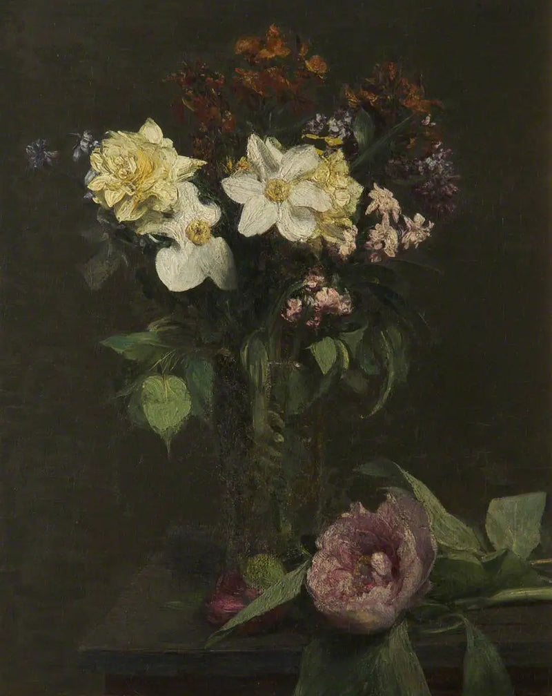 花 - アンリ・ファンタン＝ラトゥール

Source:
Fleurs - Henri Fantin-Latour