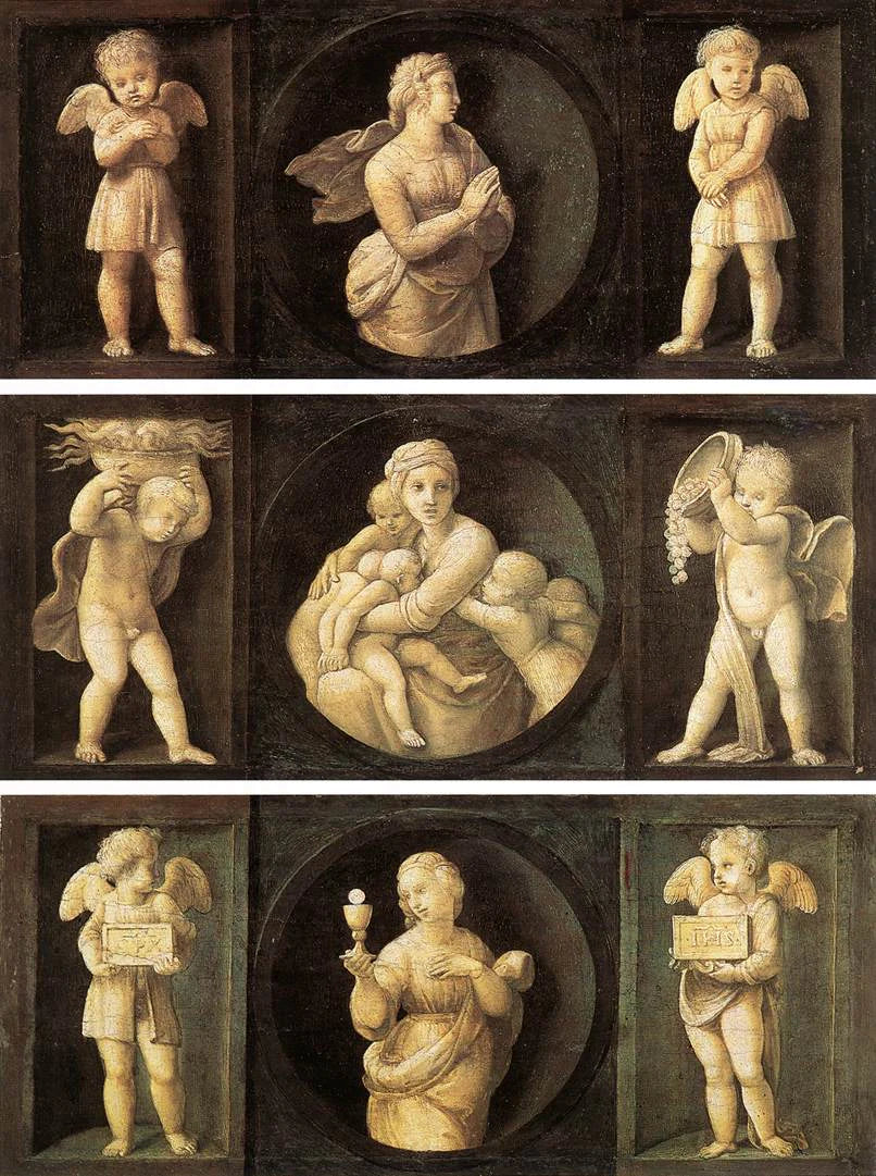 Foi, Espérance et Charité - Raphaël Sanzio