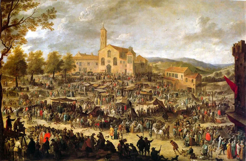 フローレンスのサンタマリア・デル・インプリュネータの見本市 - デイヴィッド・テニエール・ル・ジュヌ

Source:
Foire de Santa Maria dell'Impruneta à Florence. - David Teniers le Jeune
