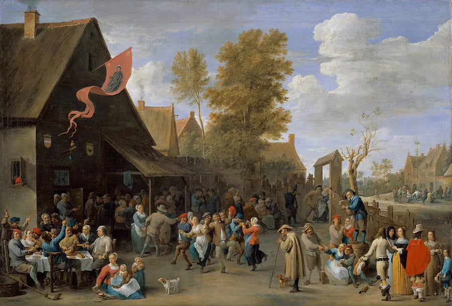 村の市の祭典 - デイヴィッド・テニエール・ル・ジュヌ

Source:
Foire du village - David Teniers le Jeune