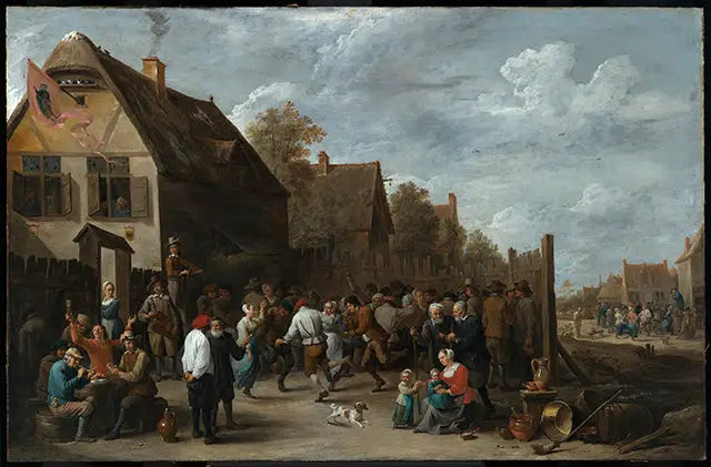 村の市の祭典 - デイヴィッド・テニエール・ル・ジュヌ

Source:
Foire du village - David Teniers le Jeune