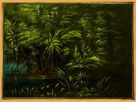 アマゾン川沿いの緑豊かな森 - ジョージ・キャトリン

Source:
Forêt luxuriante au bord de l'Amazone - George Catlin