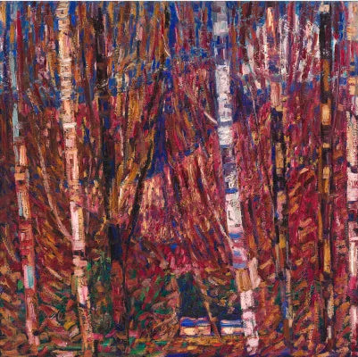 Forêts du Maine - Marsden Hartley image 1 copie de tableau peinte à la main