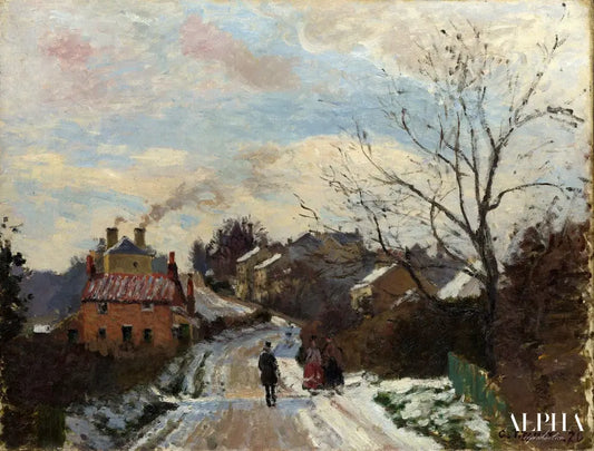 Fox Hill, Haute-Norwood - Camille Pissarro - Reproductions de tableaux et peintures haut de gamme