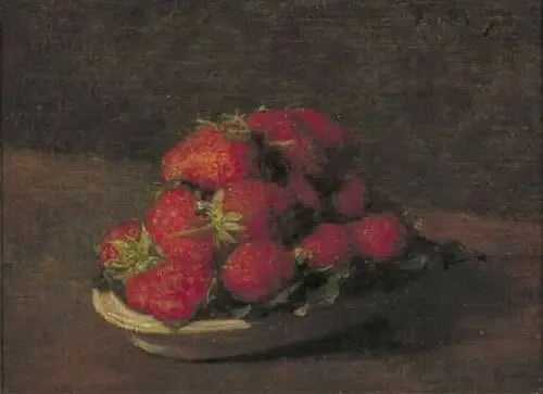 小さな磁器の皿の上のイチゴ - アンリ・ファンタン＝ラトゥール

Source:
Fraises sur une petite assiette en faïence - Henri Fantin-Latour