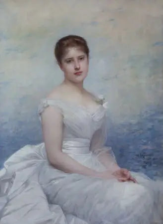 フランセス・マーガレット・ロウランス、ヴァーノン夫人（1940年没） - ジュール・ルフェーブル

Source:
Frances Margaret Lawrance, Lady Vernon (décédée en 1940) - Jules Lefebvre