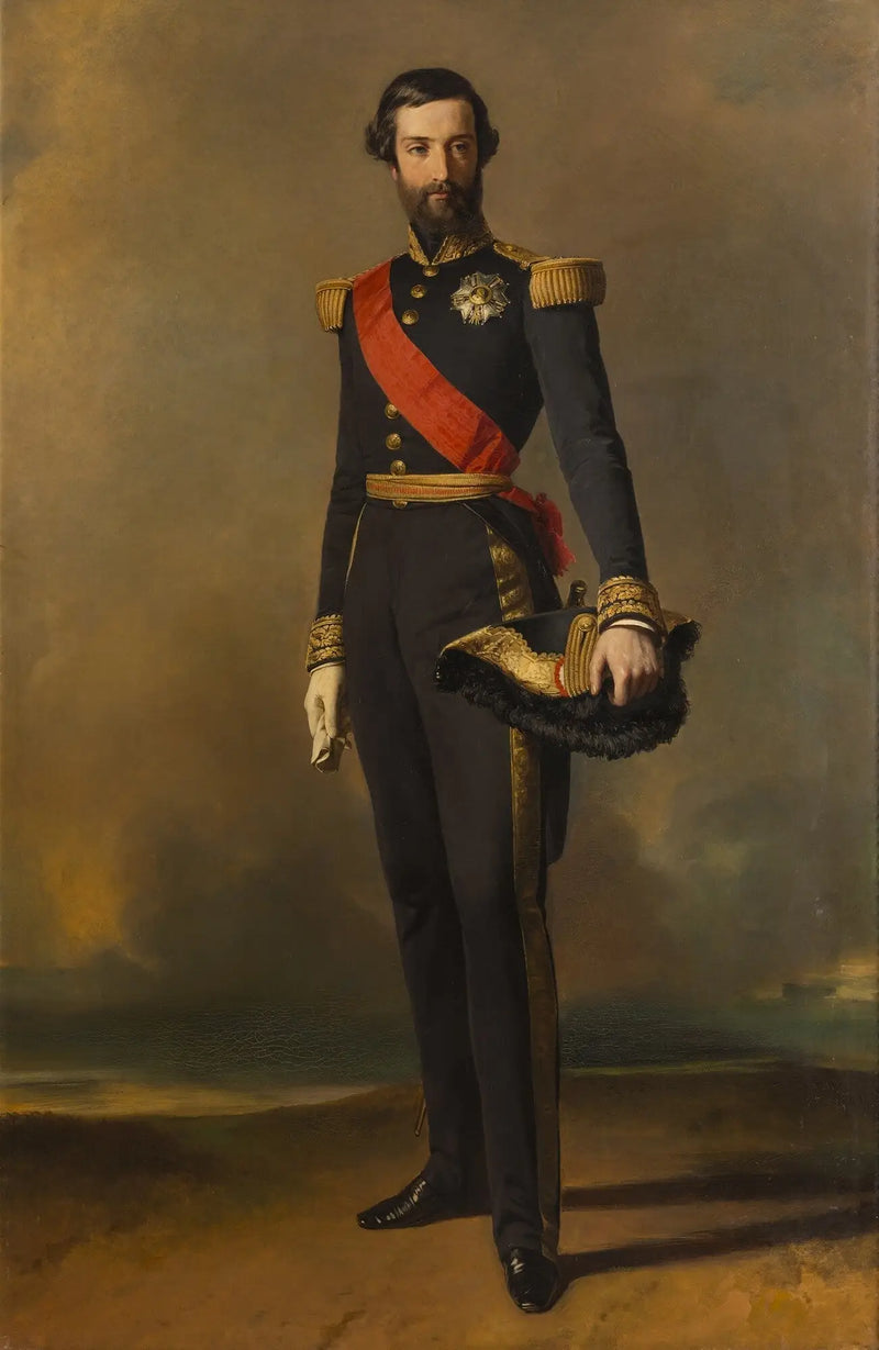 フランソワ＝フェルディナンド＝フィリップ・ド・オルレアン、ジョワンヴィル公（1818-1900） - フランツ・ザヴェル・ウィンターhalter

Source:
François-Ferdinand-Philippe d'Orléans, prince de Joinville (1818-1900) - Franz Xaver Winterhalter