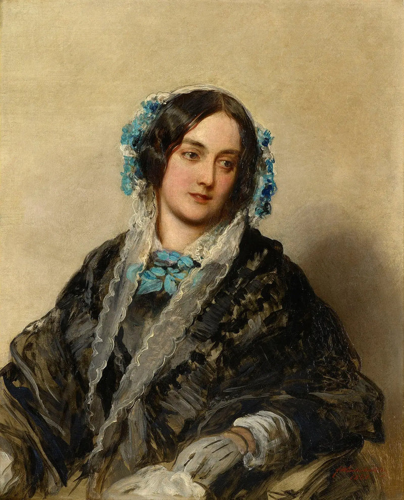 フランソワーズ、ゲインズバラ伯爵夫人（1814-1885） - フランツ・ザヴェル・ウィンターホルター

Source:
Françoise, comtesse de Gainsborough (1814-1885) - Franz Xaver Winterhalter