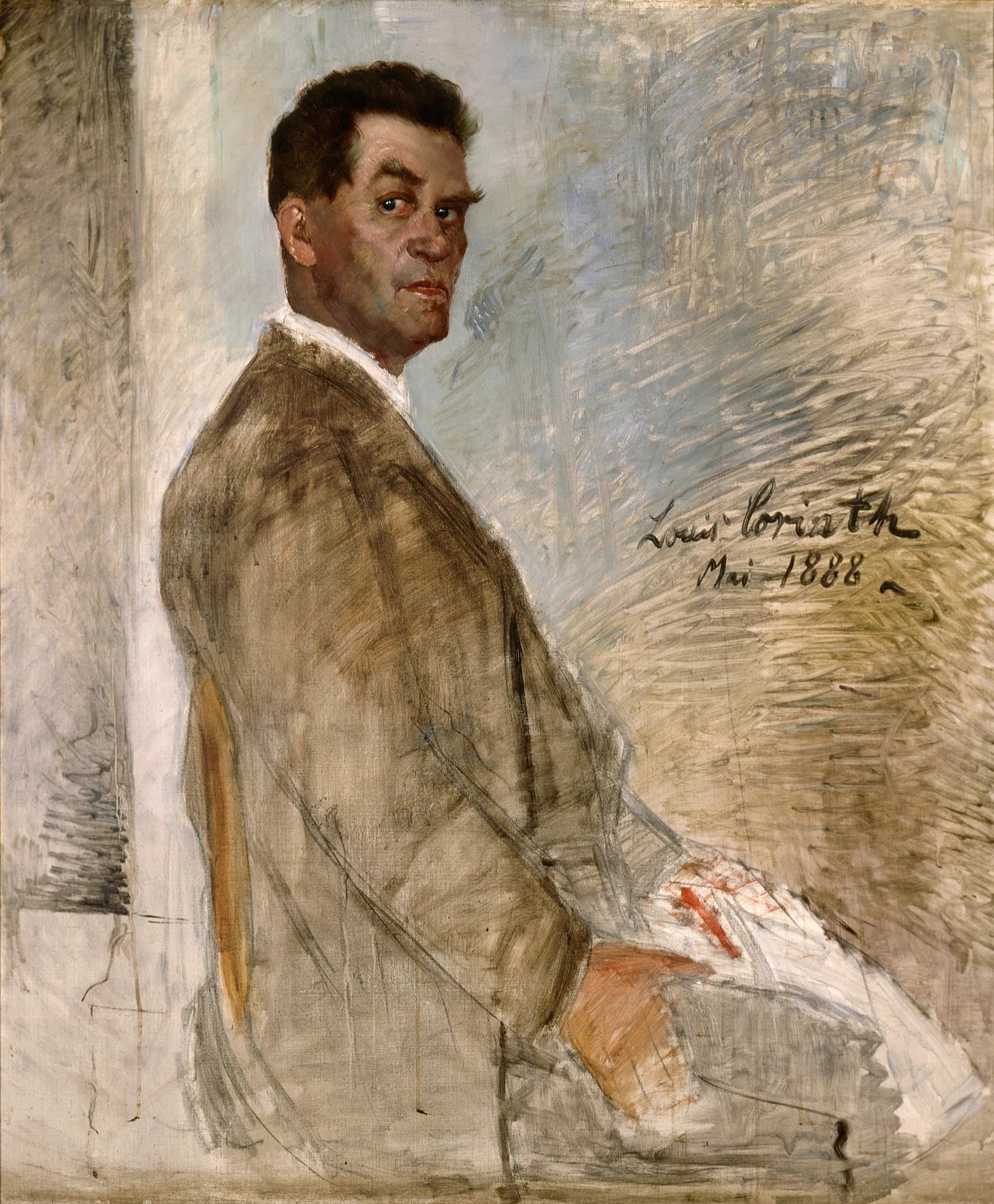 Franz Heinrich Corinth, le père de l'artiste - Lovis Corinth image 1 reproduction d’œuvre d’art à l’huile