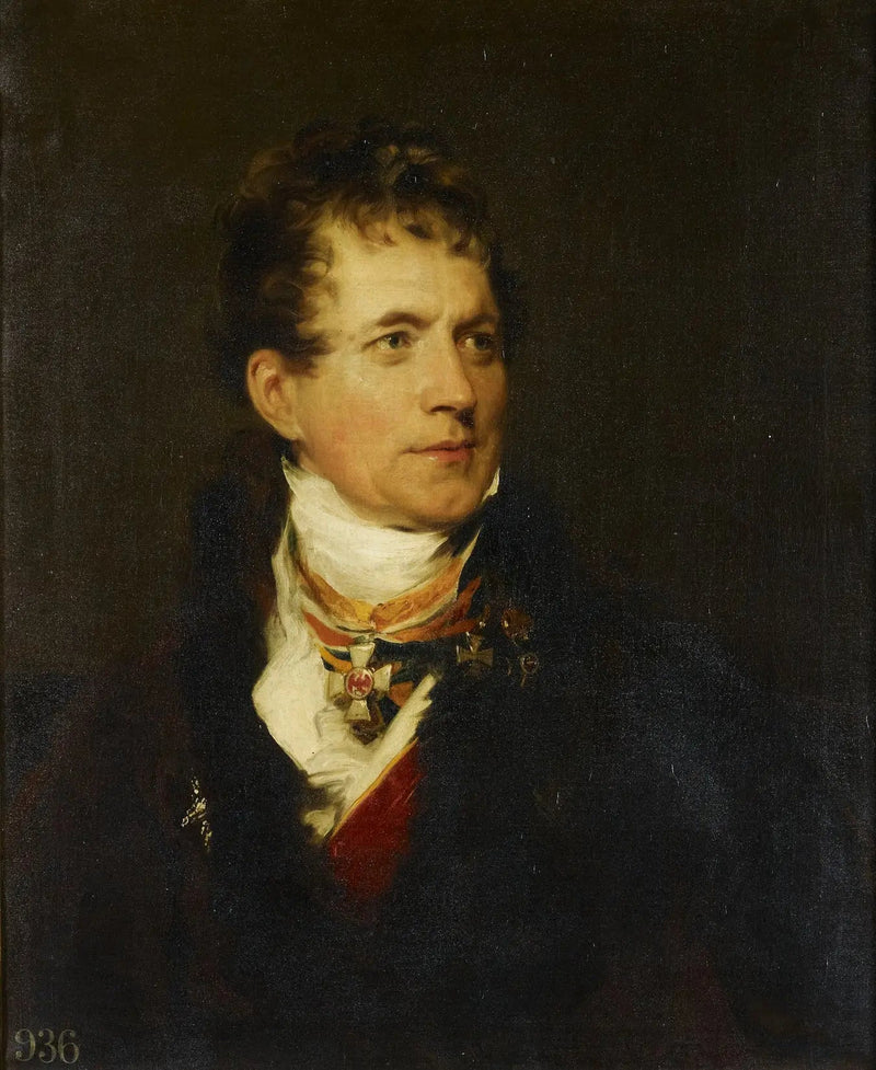 フレデリック・フォン・ゲンツ男爵（1764-1832） - トーマス・ローレンス