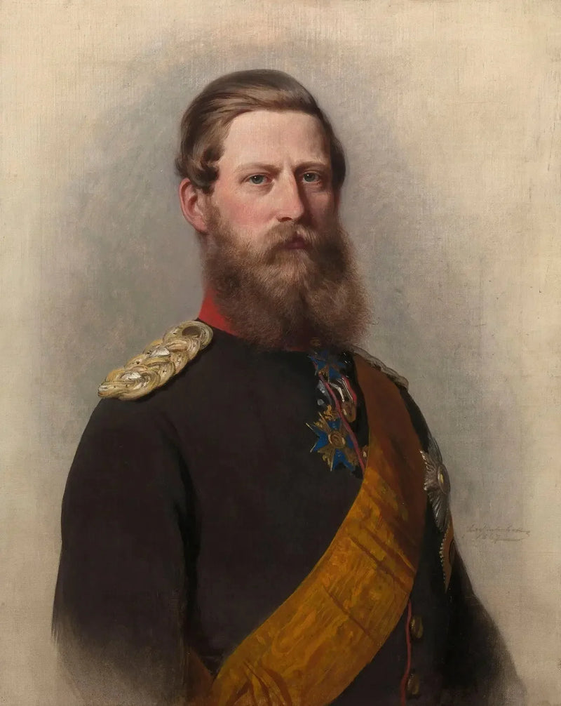 フレデリック＝グスタフ、プロイセン皇太子（1831-1888） - フランツ・ザヴェル・ウィンターハルター

Source:
Frédéric-Guillaume, prince héritier de Prusse (1831-1888) - Franz Xaver Winterhalter