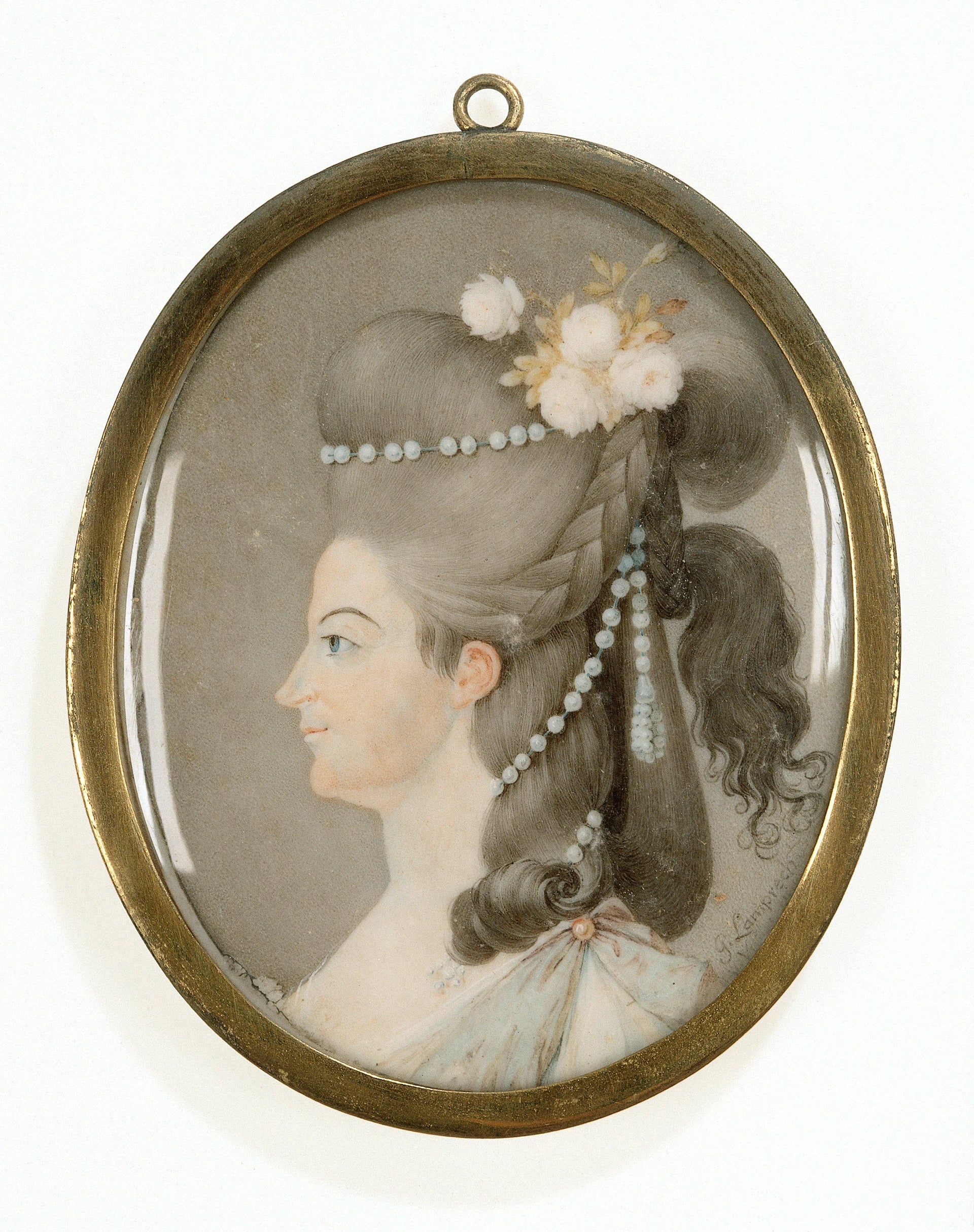 Frederika Sophia Wilhelmina (1751-1820), princesse de Prusse. Épouse du prince Willem V - Georg Lamprecht