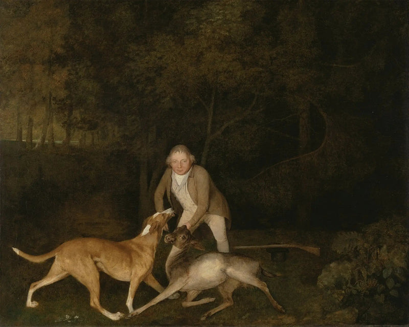 フリーマン、クラレンドン伯爵の猟師、瀕死の雌鹿と犬 - ジョージ・スタブス

Source:
Freeman, le garde-chasse du comte de Clarendon, avec une biche mourante et un chien - George Stubbs