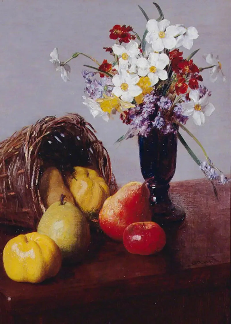 果物と花 - アンリ・ファンタン＝ラトゥール

Source:
Fruits et fleurs - Henri Fantin-Latour