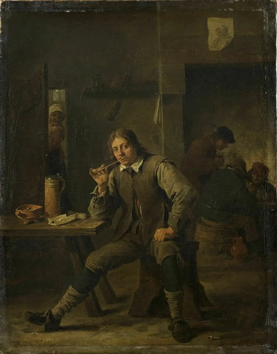 テーブルに寄りかかる喫煙者 - デイヴィッド・テニエール・ル・ジュヌ

Source:
Fumeur accoudé à une table - David Teniers le Jeune