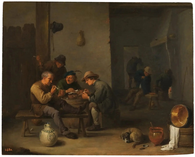 居酒屋の喫煙者 - デイヴィッド・テニエール・ジュニア

Source:
Fumeurs dans une taverne - David Teniers le Jeune
