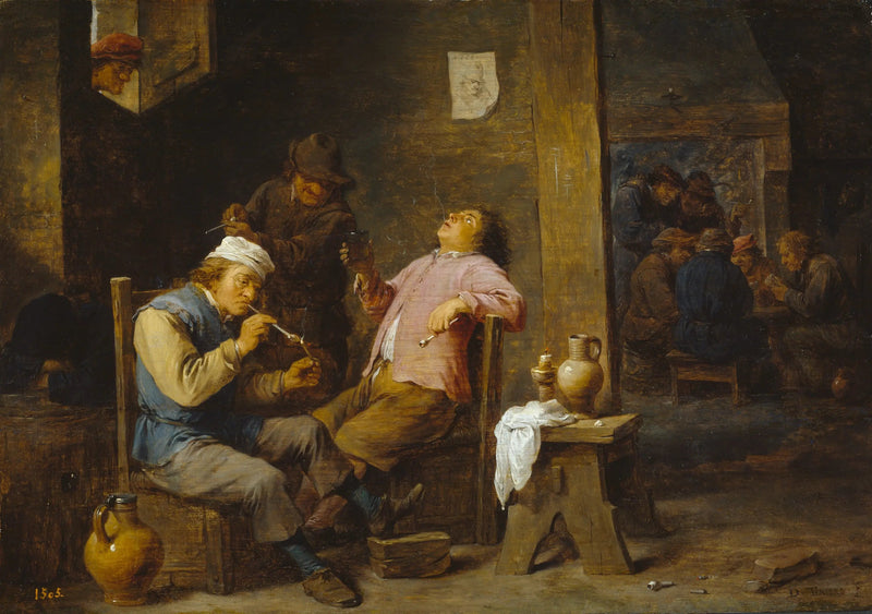 喫煙者と飲酒者 - デイヴィッド・テニエール・ル・ジュヌ

Source:
Fumeurs et buveurs - David Teniers le Jeune