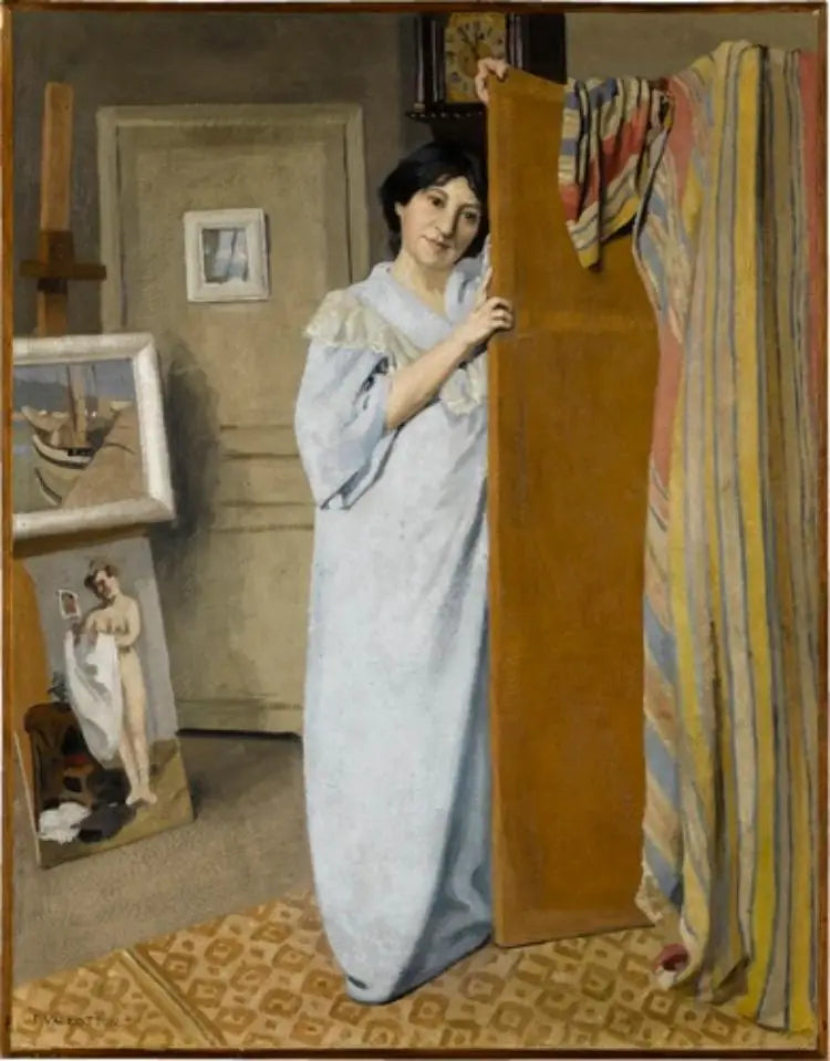 ガブリエル・ヴァロトンの工房で - フェリックス・ヴァロトン

Source:
Gabrielle Vallotton dans l'atelier - Félix Vallotton