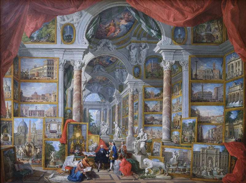 現代ローマの眺望ギャラリー - ジョバンニ・パオロ・パニーニ

Source:
Galerie de vues de la Rome moderne - Giovanni Paolo Panini