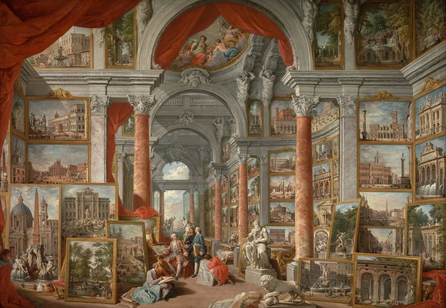 現代ローマの眺望ギャラリー - ジョバンニ・パオロ・パニーニ

Source:
Galerie de vues de la Rome moderne - Giovanni Paolo Panini