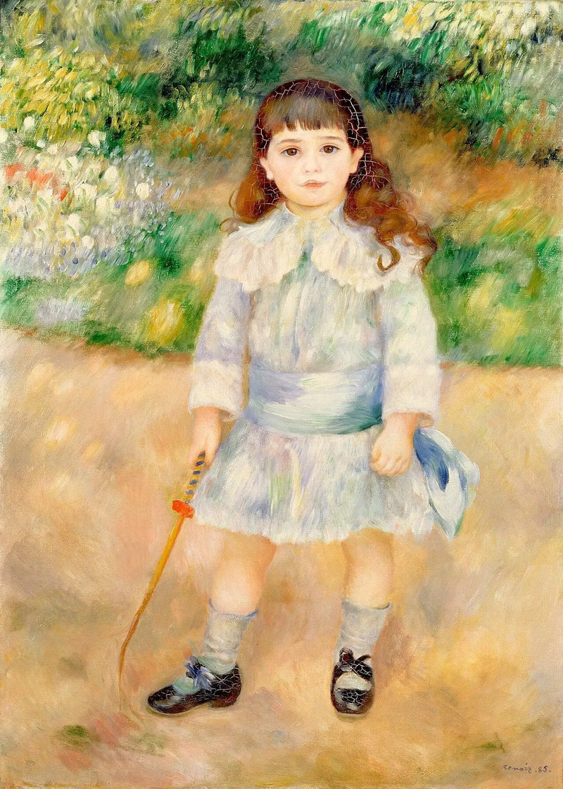鞭を持った少年 - ピエール＝オーギュスト・ルノワール