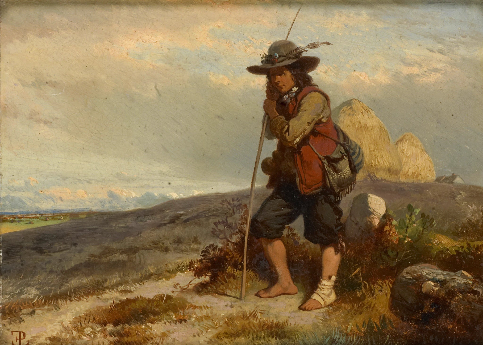 Garçon berger - Eugène Le Poittevin
