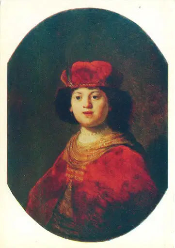 Garçon richement habillé - Rembrandt image 1 reproduction artisanale de tableau