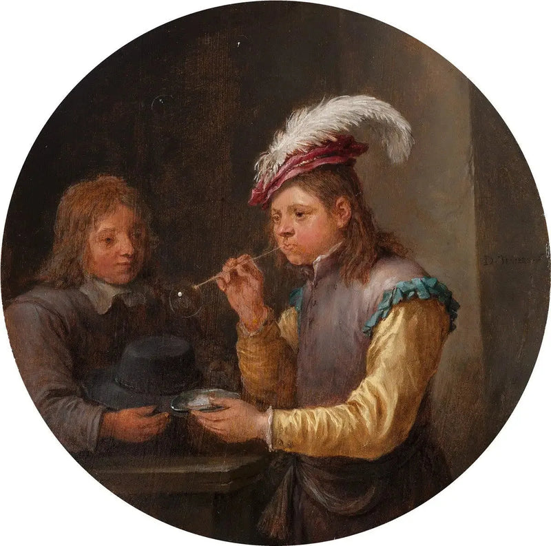 シャボン玉を吹く少年 - デイヴィッド・テニエール・ル・ジュヌ

Source:
Garçon soufflant des bulles - David Teniers le Jeune