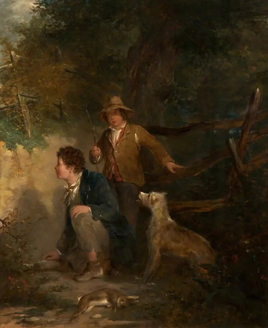 ウサギで遊ぶ少年たち - ジョン・エヴァレット・ミレイ

Source:
Garçons jouant au lapin - John Everett Millais