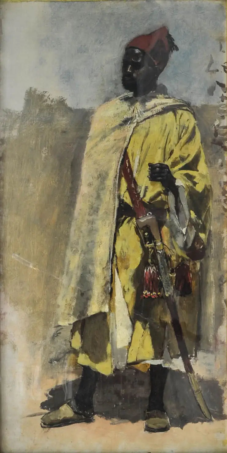 ガルド・マウール - エドウィン・ロード・ウィークス

Source:
Garde maure - Edwin Lord Weeks