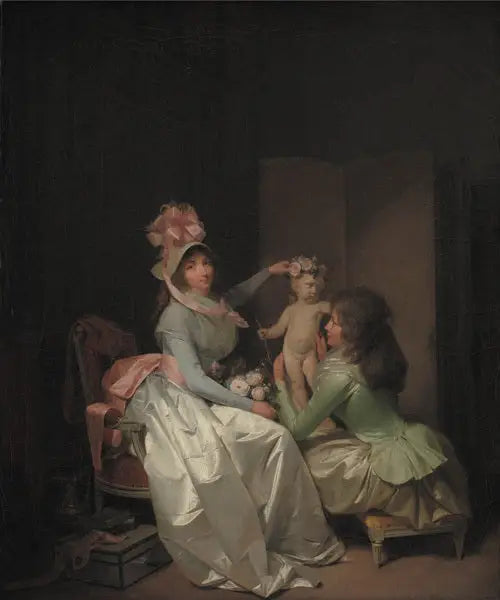 キューピッドの像を磨く - ルイ＝レオポルド・ボイリー

Source:
Garnissant la statuette de Cupidon - Louis-Léopold Boilly