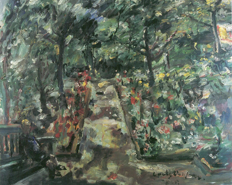 Garten in Berlin-Westend - Lovis Corinth